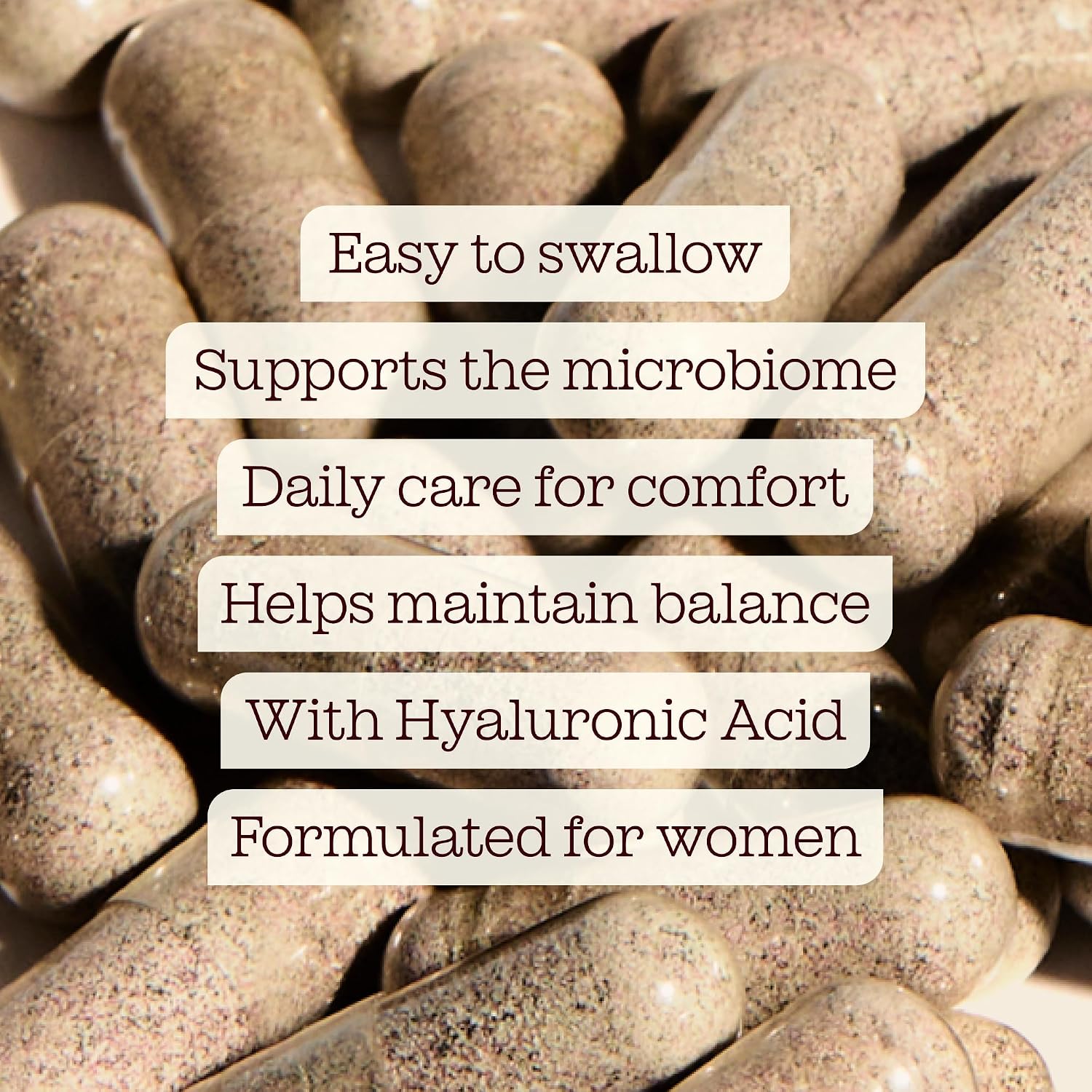 Detalle 2 de Intimate Flora Probiotics for Women by Free Soul — 20 Billion CFU with Cranberry, Fenugreek & Chlorella