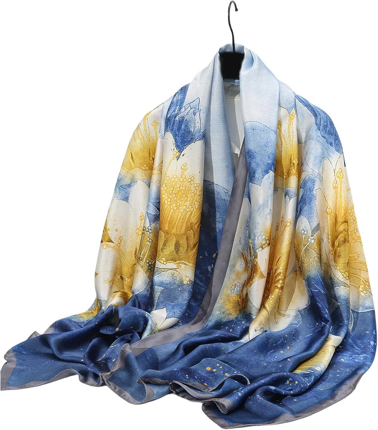 Thumbnail 4 de FAIRYGATE Satin Scarf: Silky Long Scarves for Women – 180 cm x 90 cm