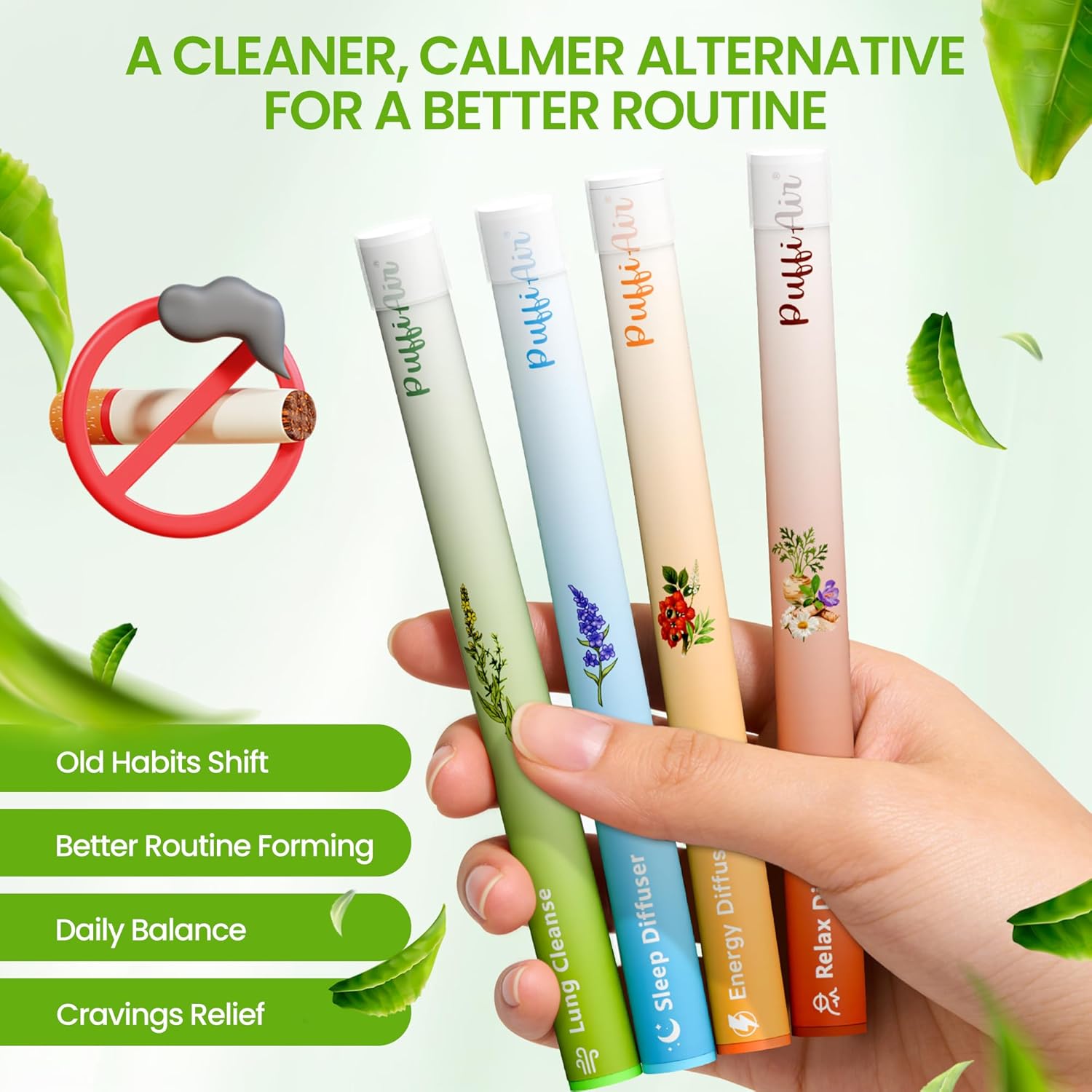 Thumbnail 4 de PUFFIAIR Balanced Routine Quad Diffuser Pen Set 4