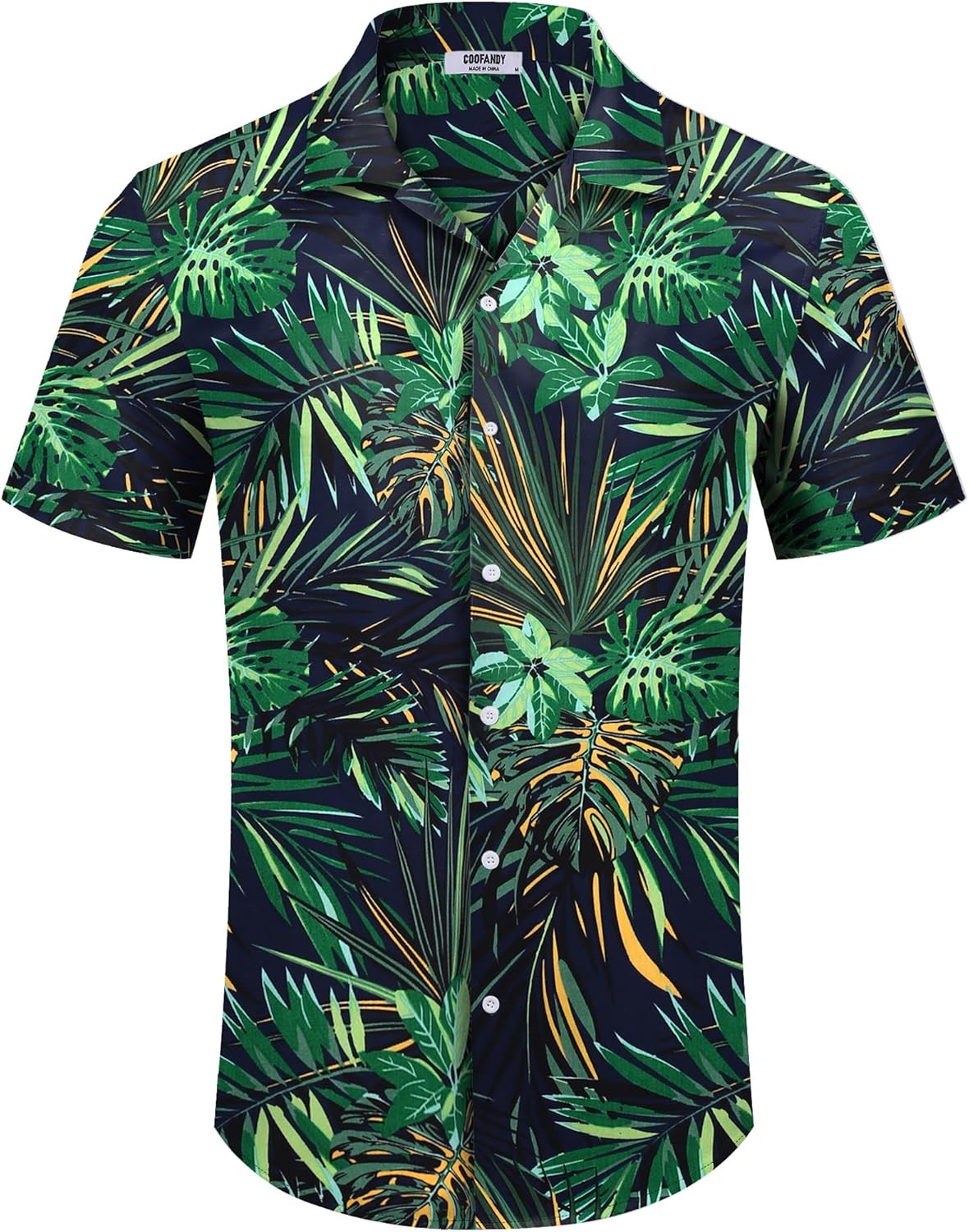Thumbnail 3 de COOFANDY Camicie Hawaiane Uomo Maniche Corte: Estivo, Leggera e Vibrante