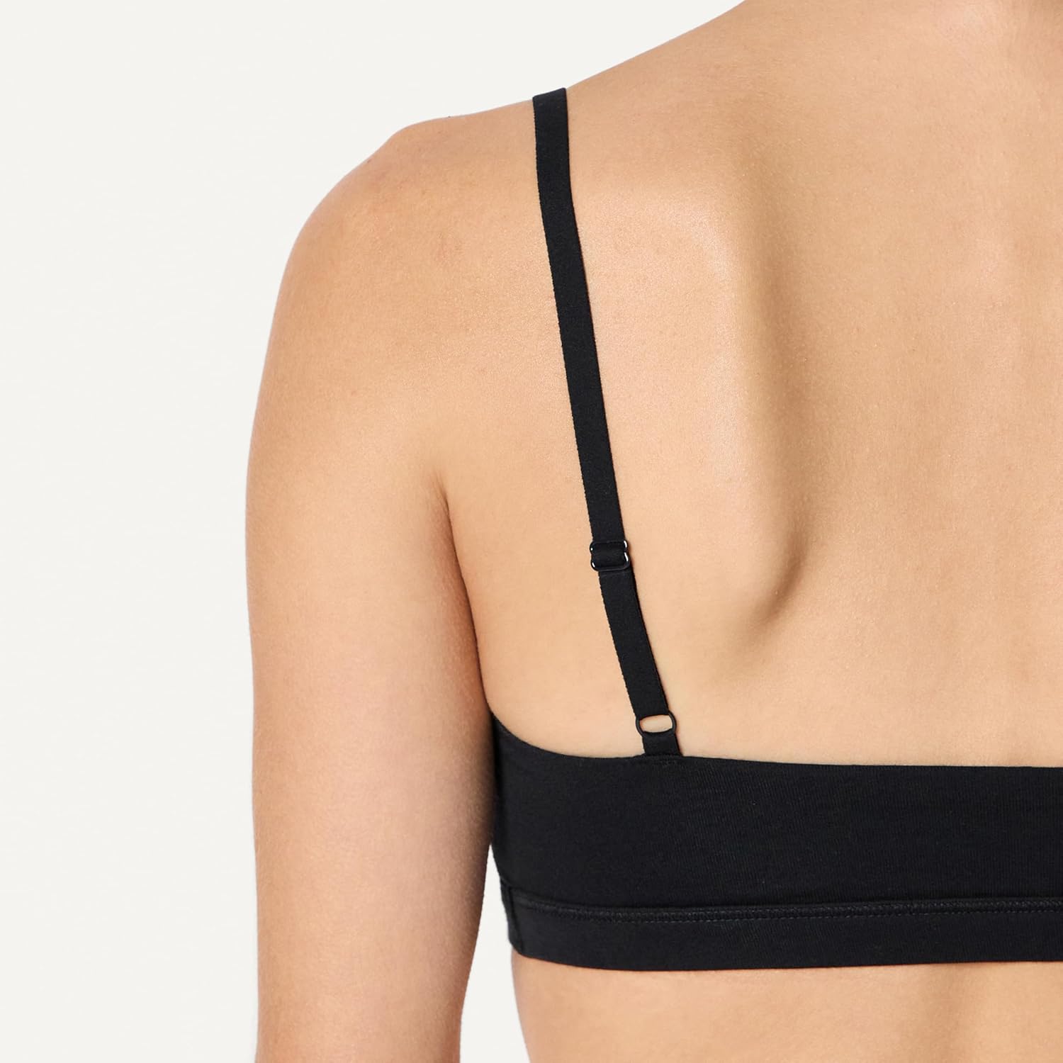 Thumbnail 3 de Amazon Essentials Women’s Cotton Jersey Pull-On Scoop Bralette