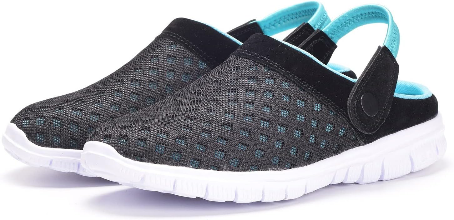 Thumbnail 1 de Damen & Herren Clogs Hausschuhe Gartenschuhe Sommer: leichte Badelatschen, Sandalen & Pantoletten
