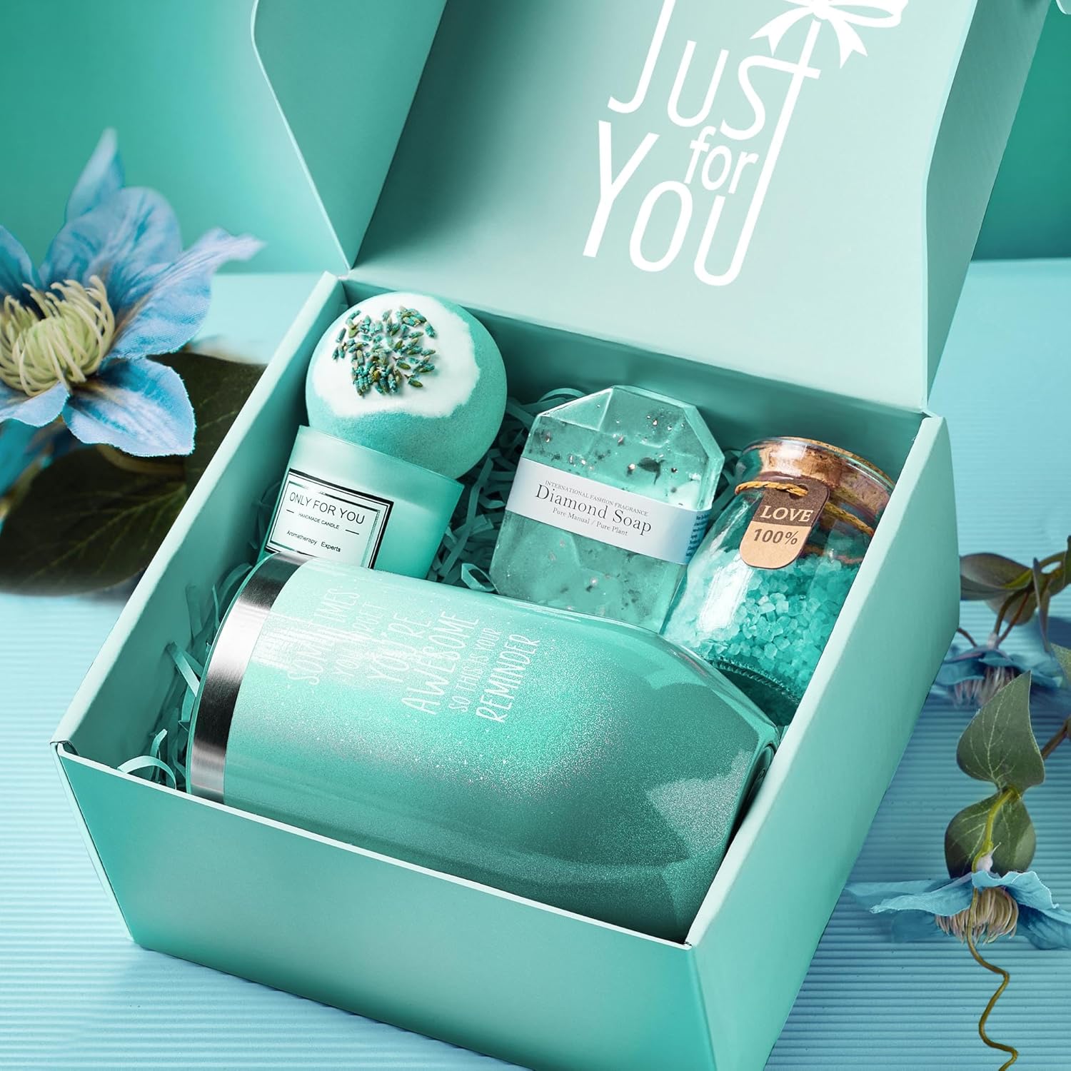 Thumbnail 1 de Gardenia Inspirational Self-Care Gift Basket Set for Women