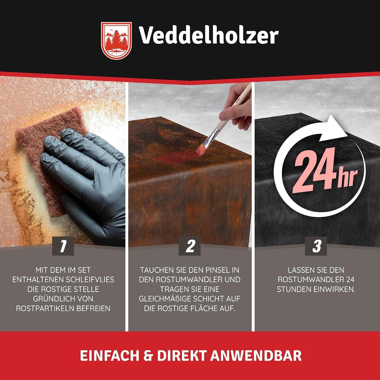 Thumbnail 3 de Veddelholzer Premium Rostumwandler Gel 500 ml