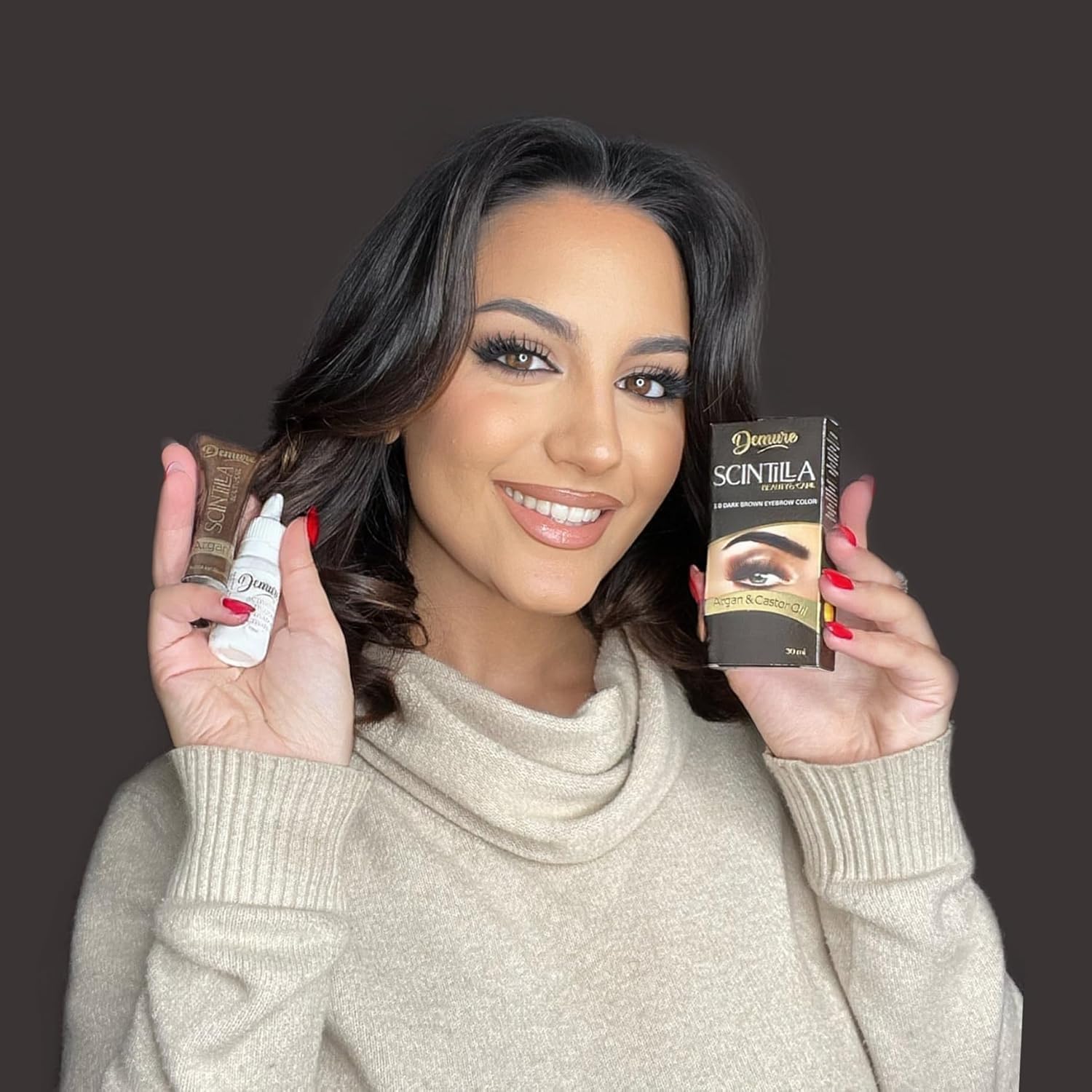 Thumbnail 3 de DEMURE Kit de Tinte para Cejas 3.0 Castaño Oscuro