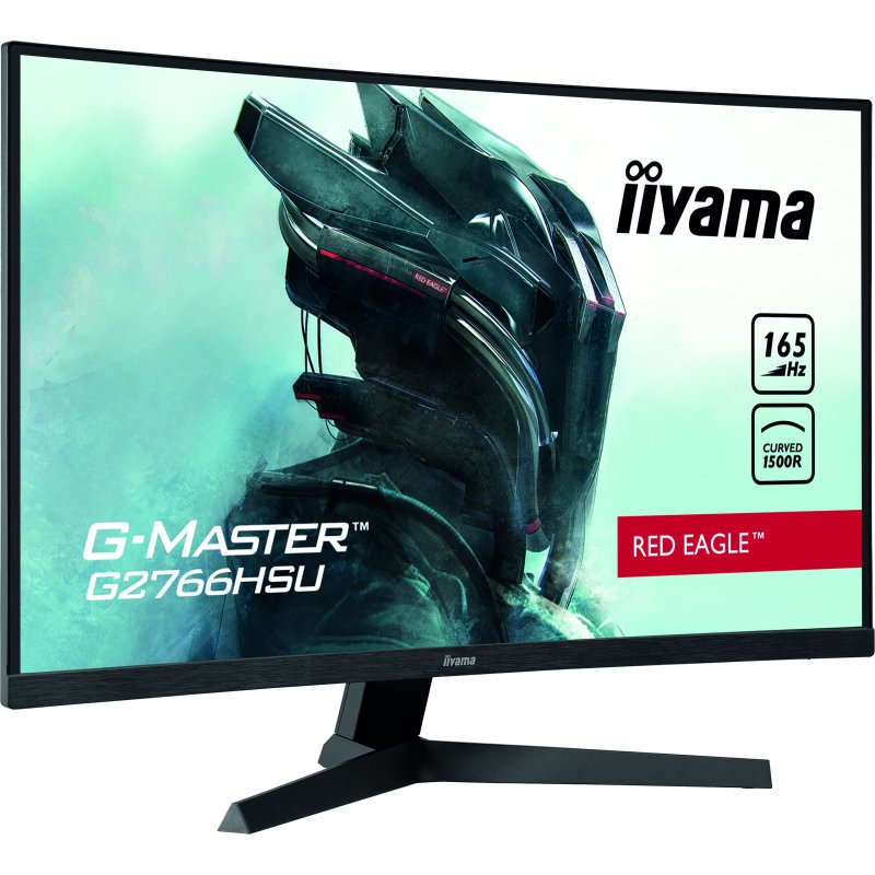 Thumbnail 2 de Iiyama G-MASTER Red Eagle G2766HSU-B1 de 27 pulgadas: monitor curvo Full HD 165 Hz con FreeSync Premium