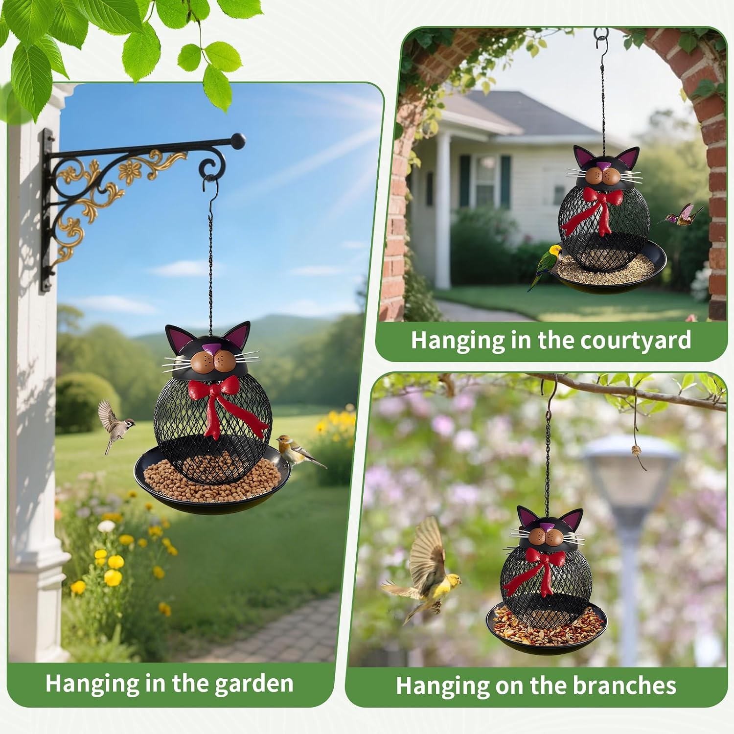Thumbnail 3 de Bird Feeder Hanging for Outdoors