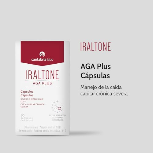 Thumbnail 1 de Cantabria Labs - Iraltone AGA Plus: cápsulas para la caída capilar crónica severa (60) de Heliocare