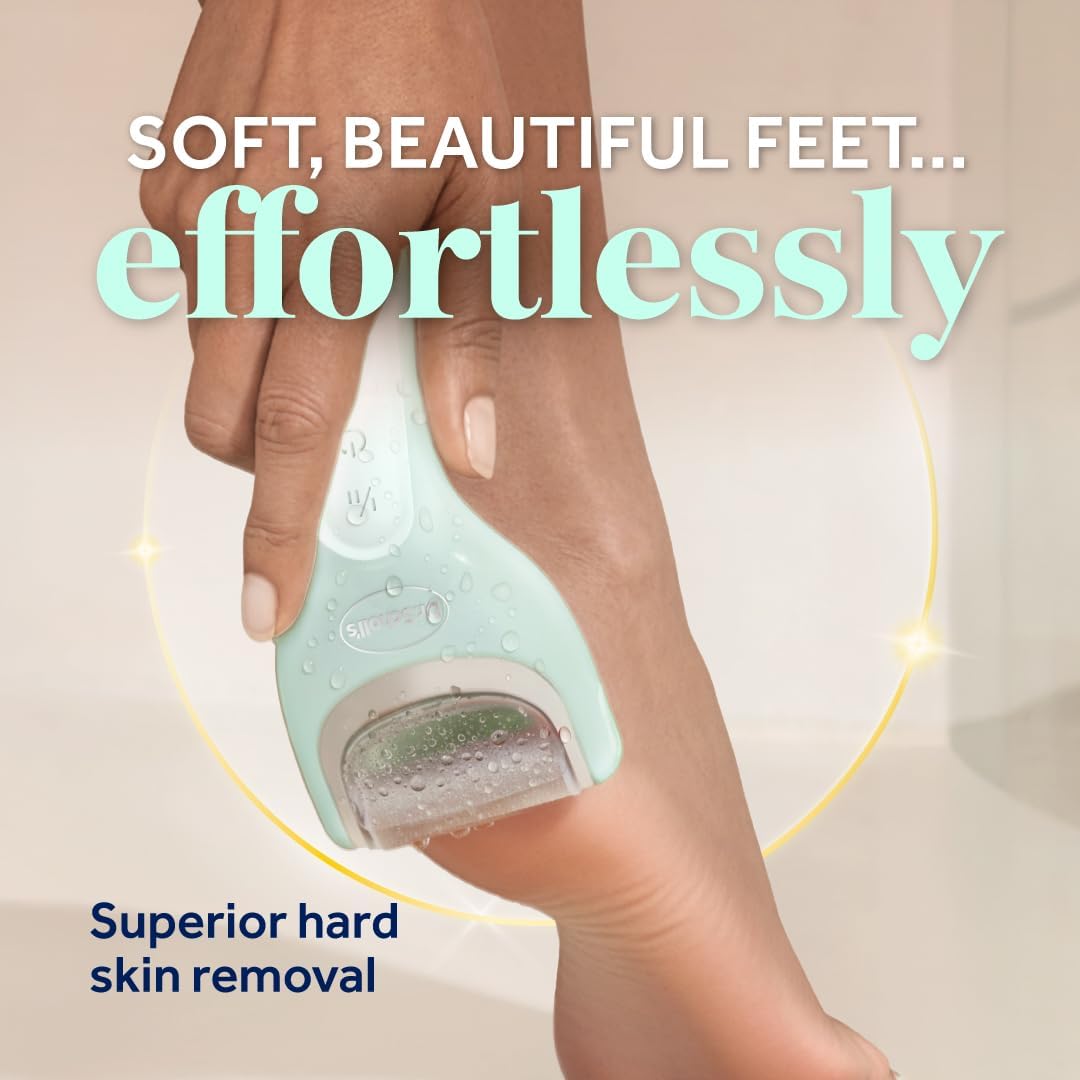 Detalle de Dr. Scholl's Pedi Perfect Pro Electric Foot File with 3 Roller Heads