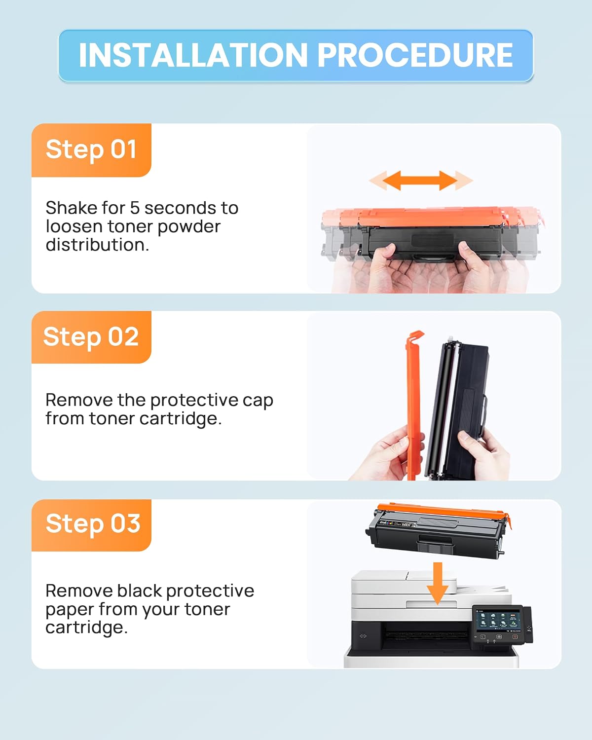 Thumbnail 6 de E-Z Ink Compatible Toner Cartridges TN431