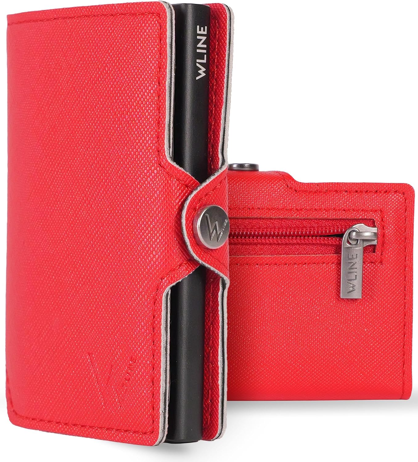 Detalle de WLine Portafoglio Donna Piccolo con Zip 1,5 cm