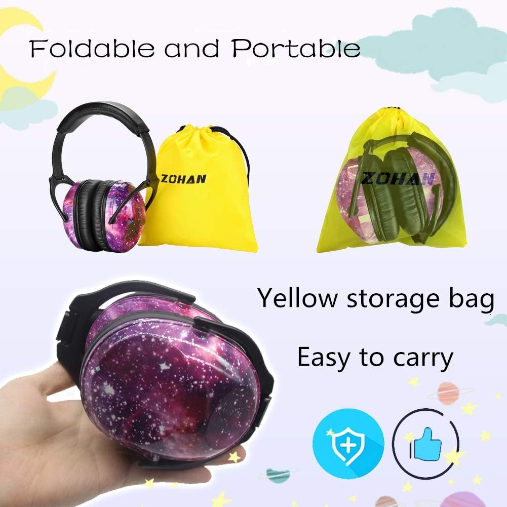 Thumbnail 6 de ZOHAN 030 Kids Ear Defenders – noise reduction hearing protection for children (Galaxy)
