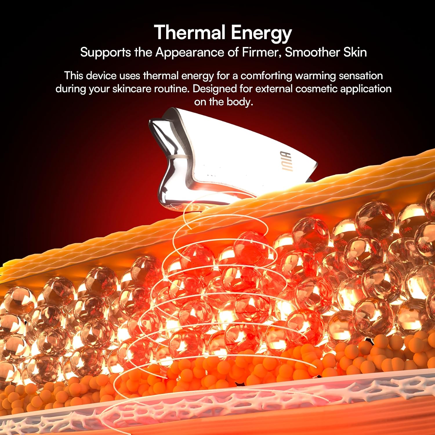 Detalle 2 de INIA FASCIOR Body Sculpting and Recovery Device with Heat, Red Light and 3 Modes