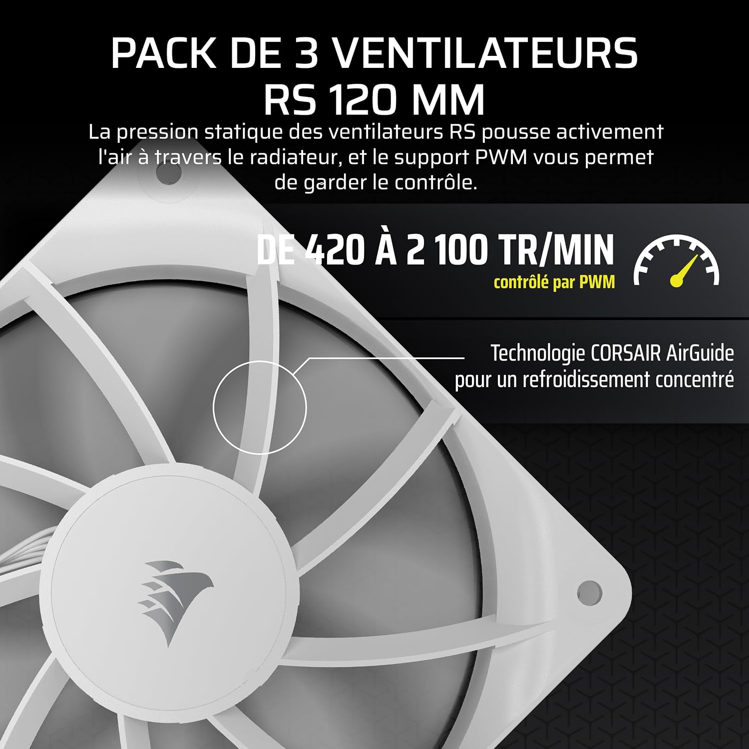 Thumbnail 4 de CORSAIR NAUTILUS 360 RS LCD Watercooling 360 mm