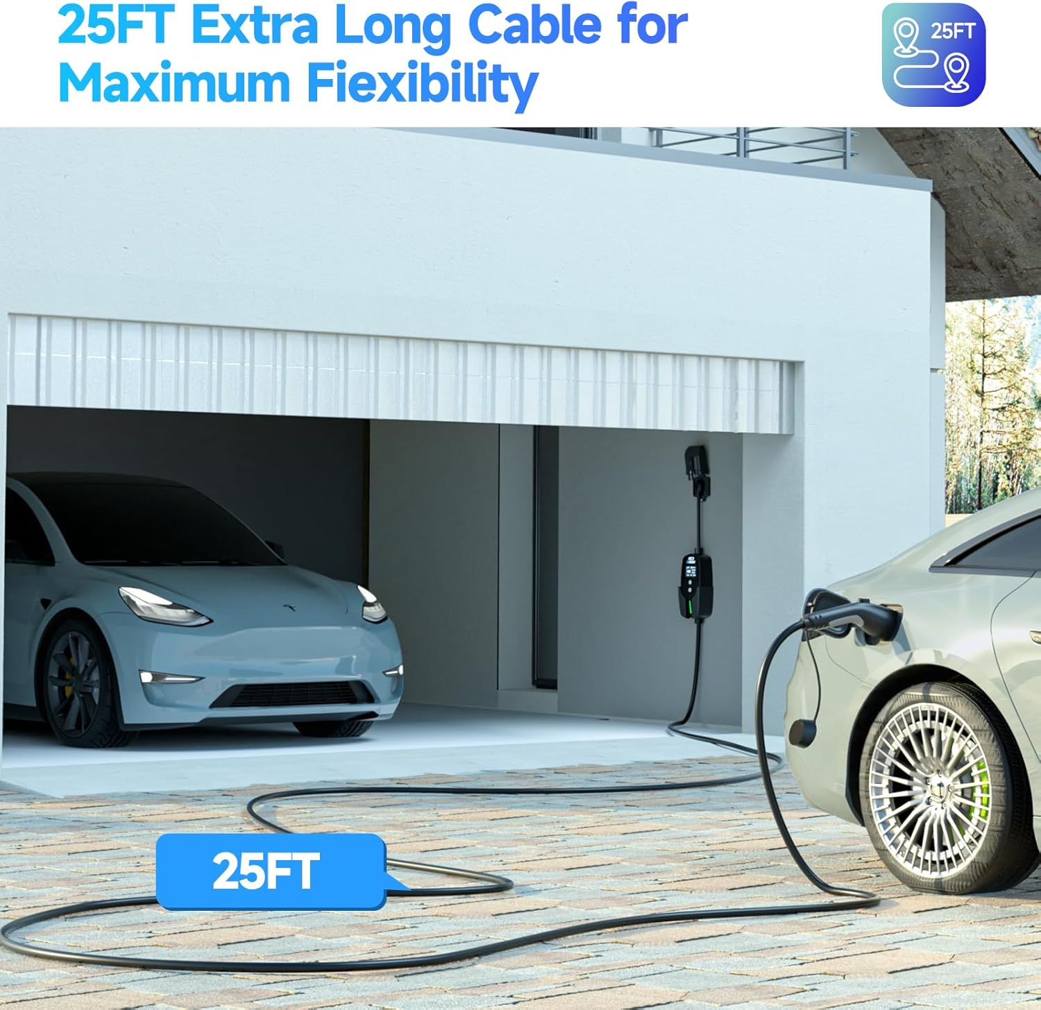Thumbnail 6 de EVDANCE Level 2 40A EV Charger 9.6kW