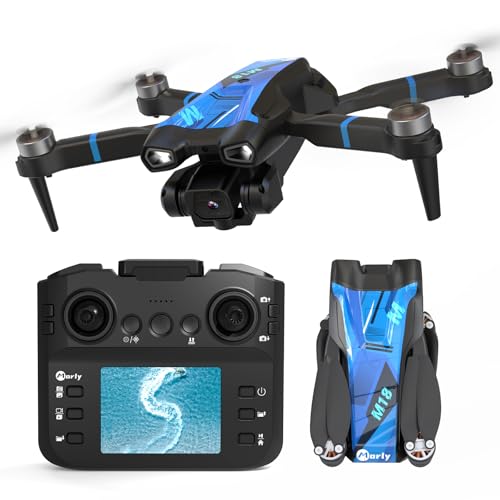Detalle de Morlyrctooy Dron con Cámara 4K M18LCD: plegable y estable para exteriores e interiores