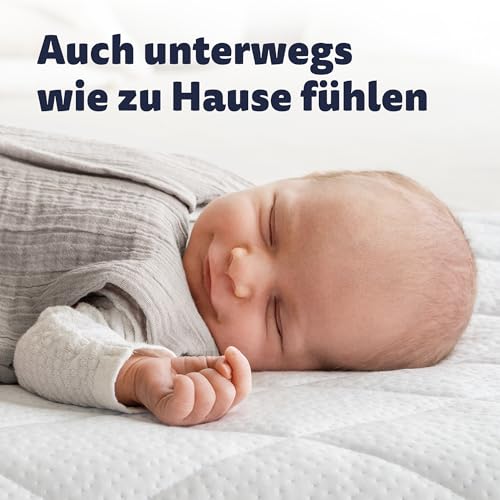 Detalle de Julius Zöllner Travelsoft Premium Reisebettmatratze 60x120 cm – schadstoffgeprüft nach OEKO-TEX Standard 100