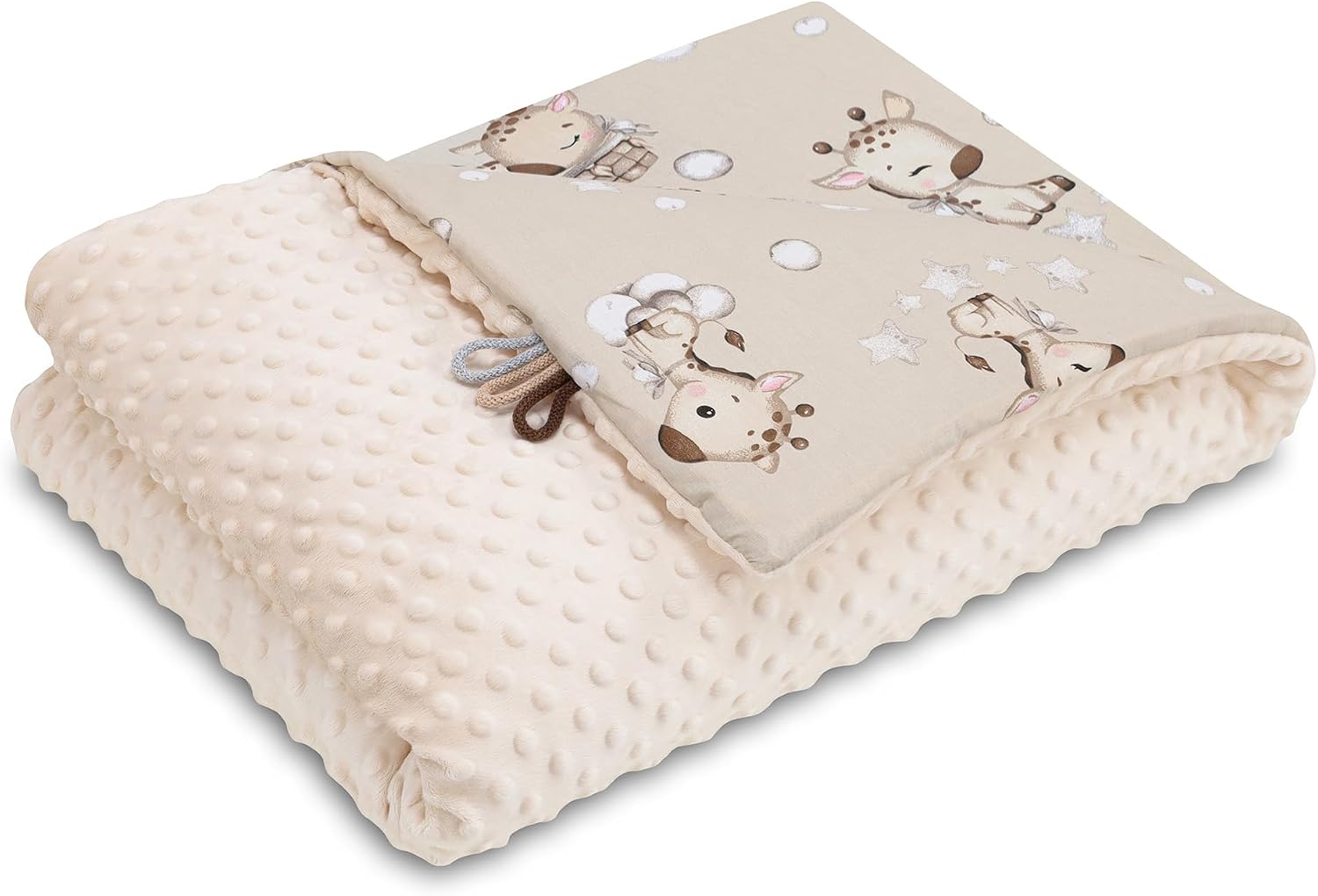 Detalle de Babydecke Kuscheldecke 75x100 cm Winterdecke