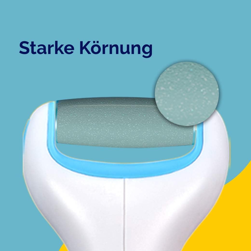 Detalle de Scholl Expert Care Wet & Dry Ersatzrollen Stark – Nachfüller für elektrische Hornhautentferner (2 Rollen) mit Meeresmineralien