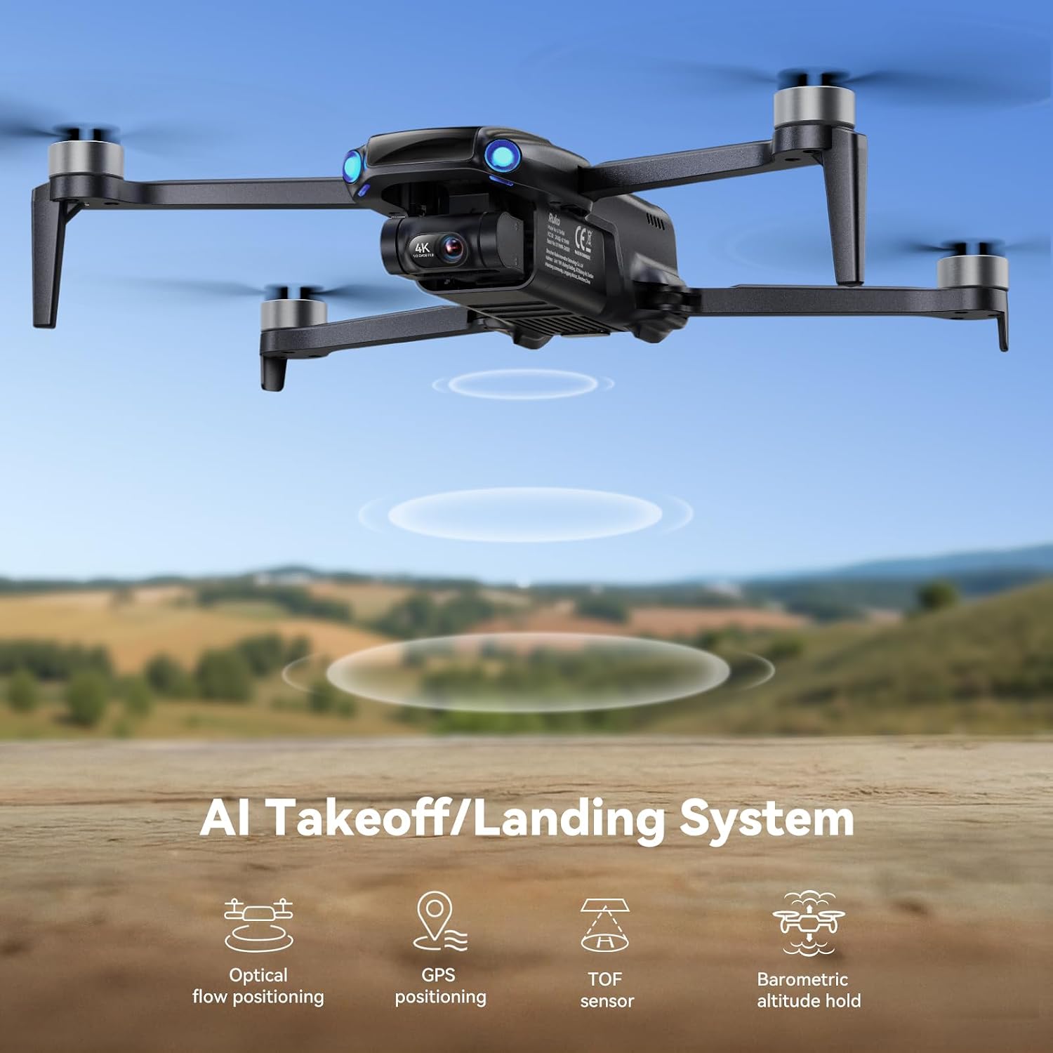 Thumbnail 6 de Ruko U11MINI 4K drone with camera (3-axis gimbal, EIS, 4K/30fps video)