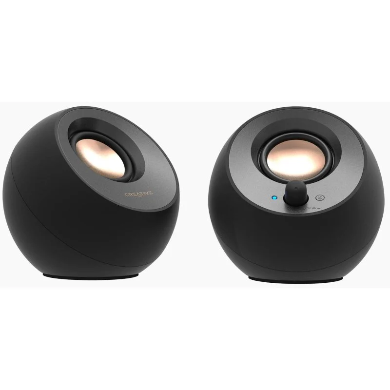 Detalle de Creative 2.0 Wireless: altavoces compactos 8W con Bluetooth 5.0, USB-C y AUX