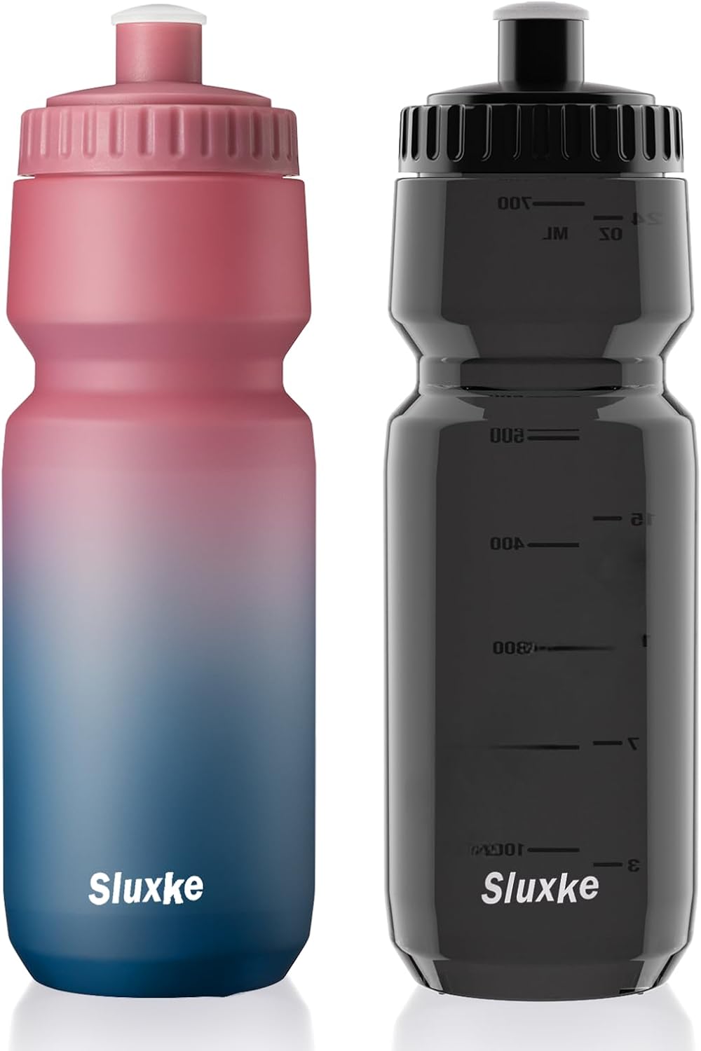 Detalle de SLUXKE 24oz Cycling Water Bottle 2Pack 720ml