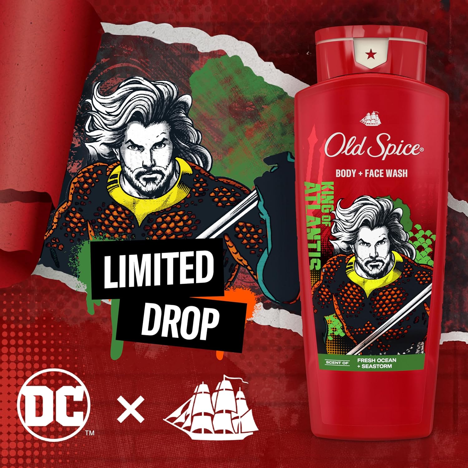 Detalle de Old Spice Body Wash, 24 fl oz