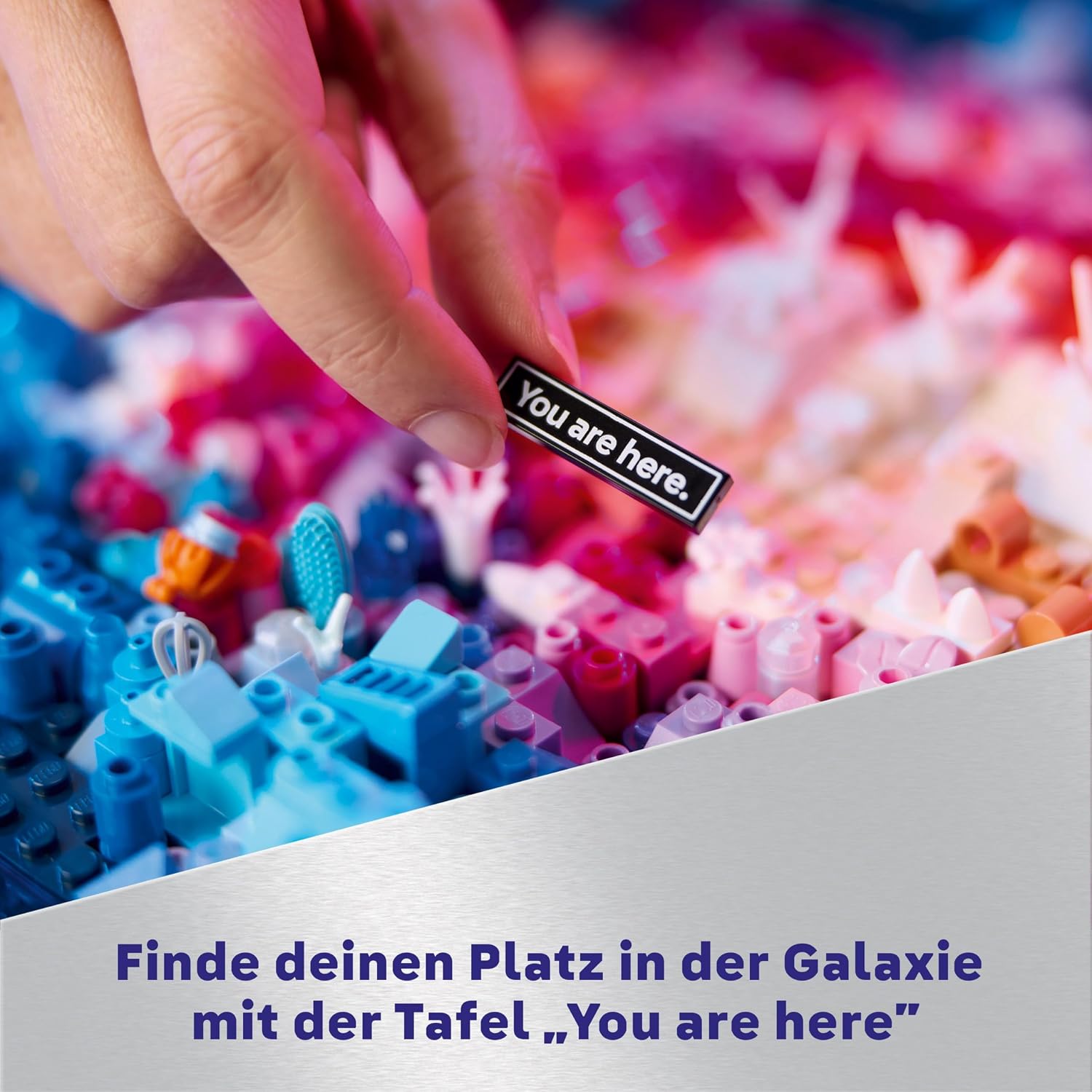 Detalle de LEGO Art Die Milchstraßen-Galaxie 3.091 Teile