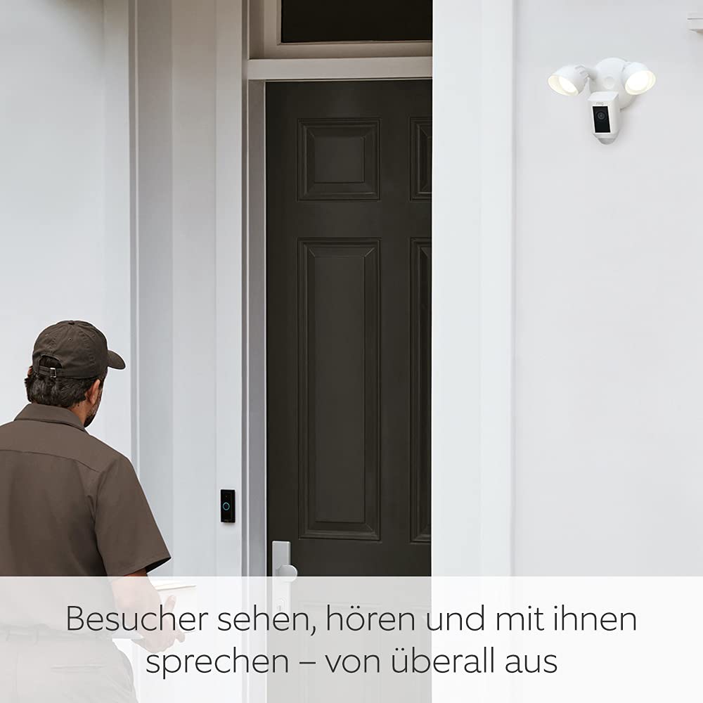 Detalle de Ring Flutlichtkamera Plus 1080p Überwachungskamera