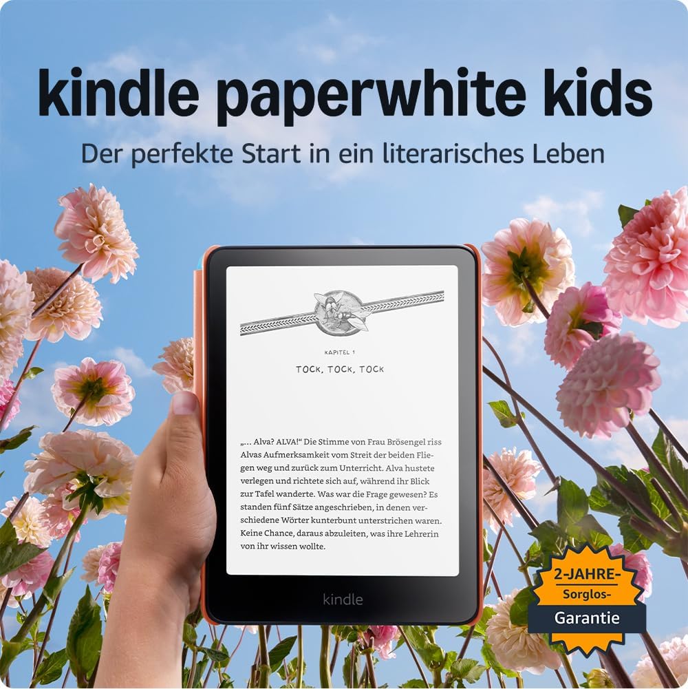 Detalle de Amazon Kindle Paperwhite Kids (neueste Generation) – 7-Zoll-Kids-E-Reader mit blendfreiem Display