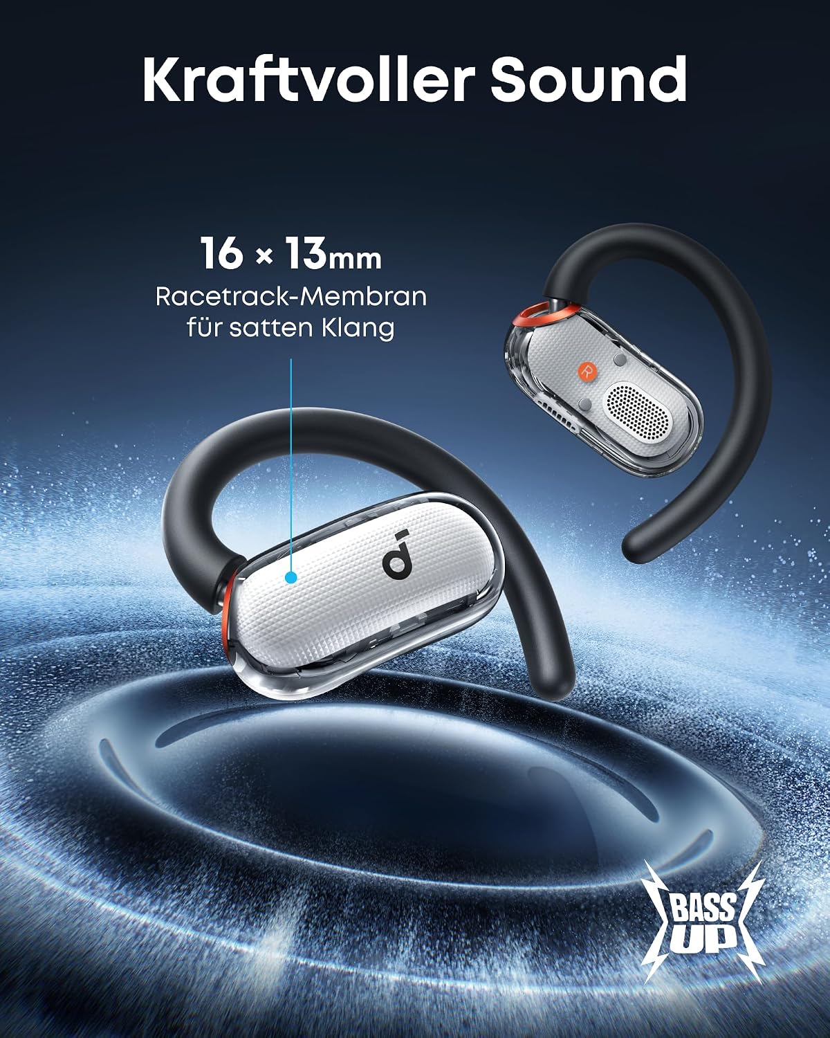 Thumbnail 5 de soundcore V40i by Anker Open‑Ear Kopfhörer 21h