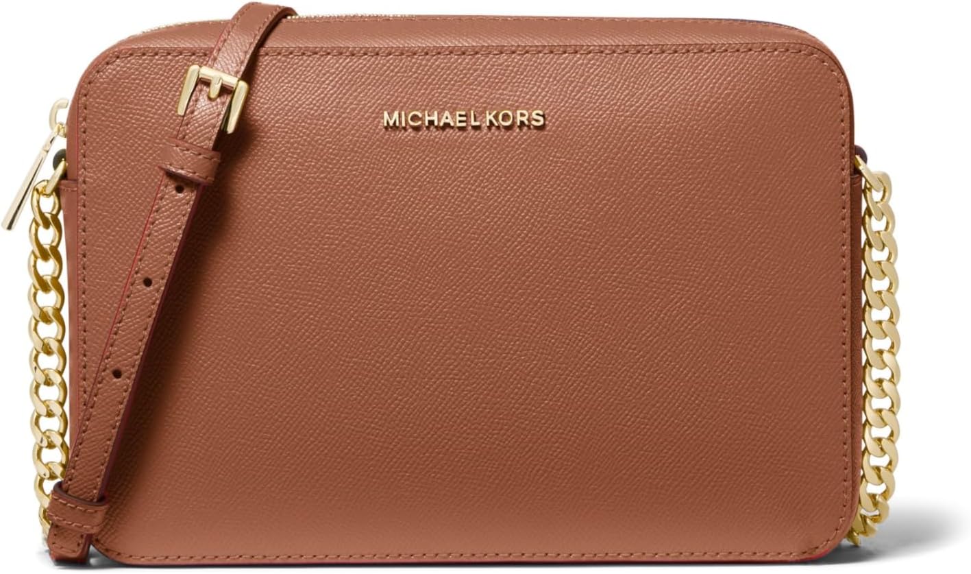 Thumbnail 3 de Michael Kors 32F1GJ6C7B-200 LG EW CROSSBODY Brown – Tracolla in pelle regolabile, chiusura zip