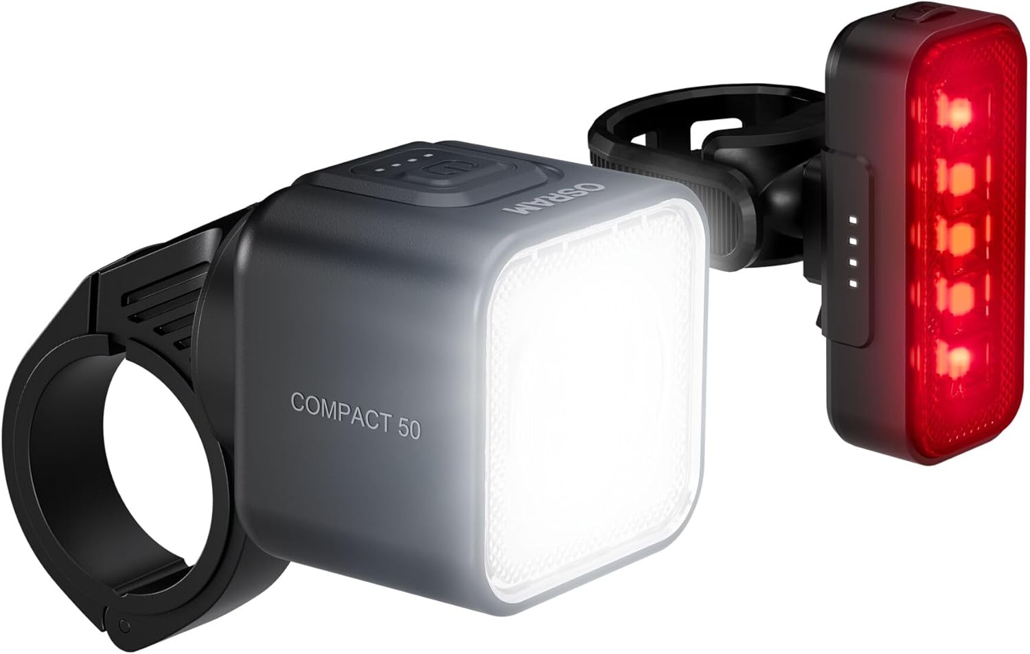 Thumbnail 5 de OSRAM LEDsBIKE COMPACT 50 SET: luci ricaricabili anteriori e posteriori omologate StVZO