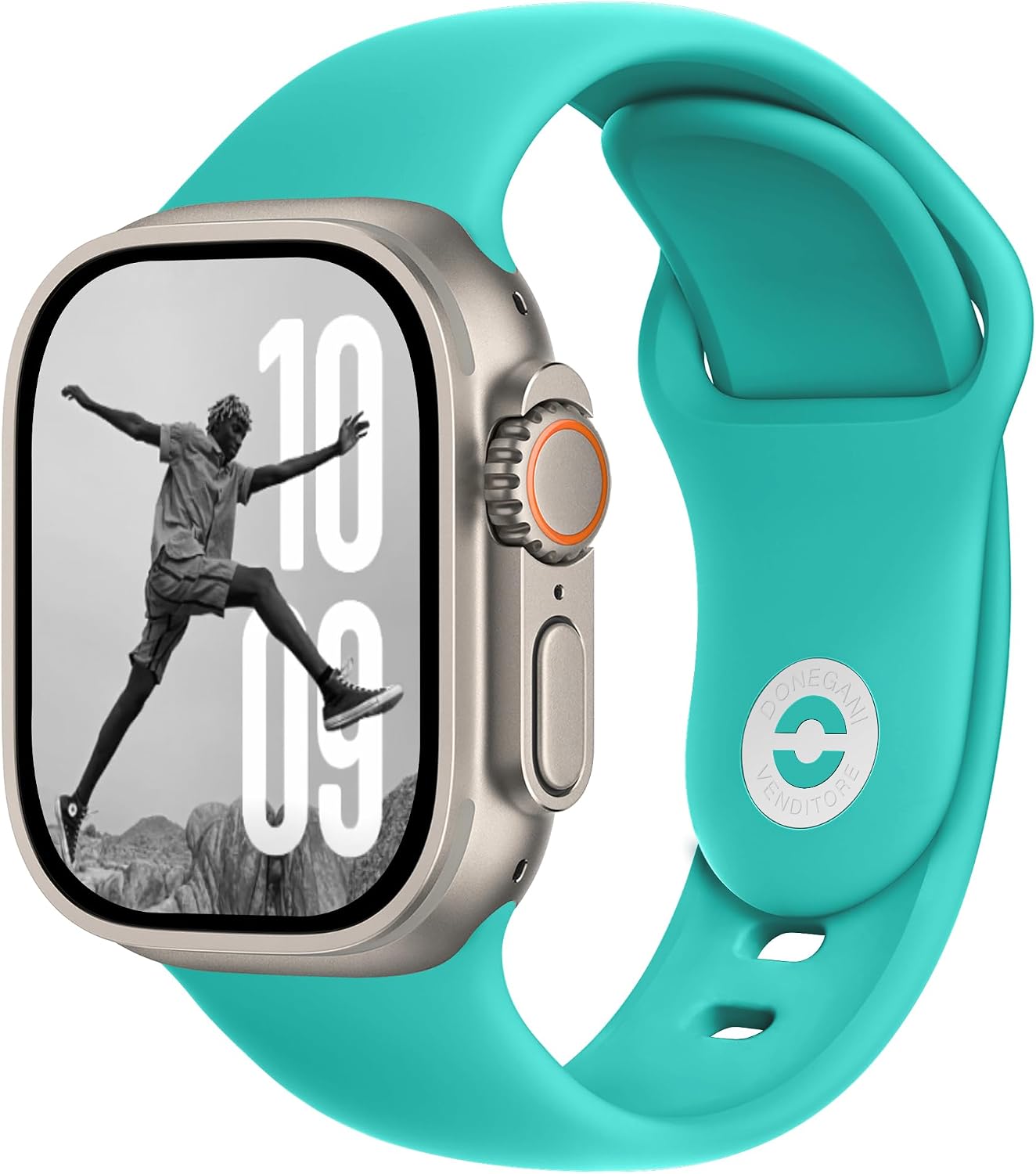 Thumbnail 5 de DONEGANI Sport-Silikonarmband für Apple Watch Ultra 2 & Serien (orange)