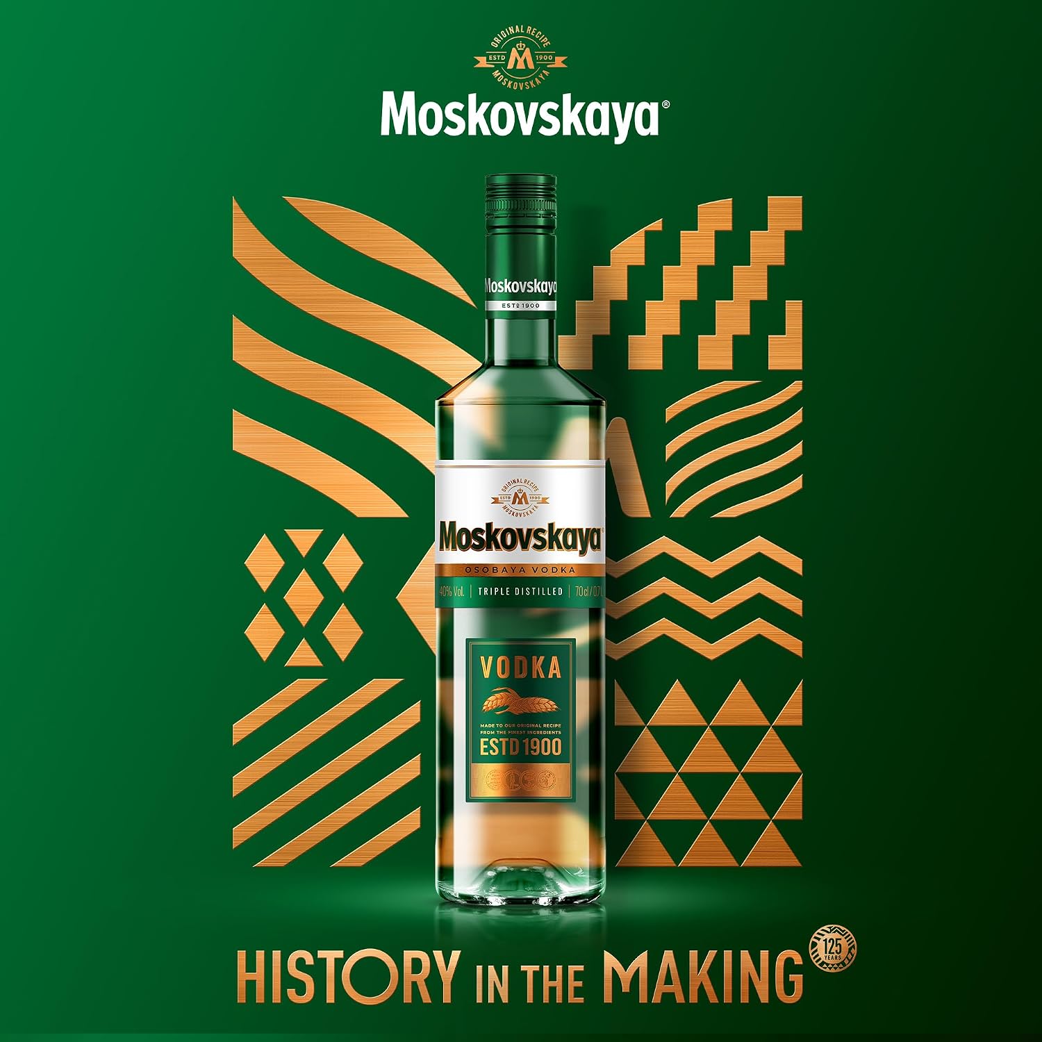 Thumbnail 6 de Moskovskaya Osobaya Vodka 38% Vol. 🥃 700ml