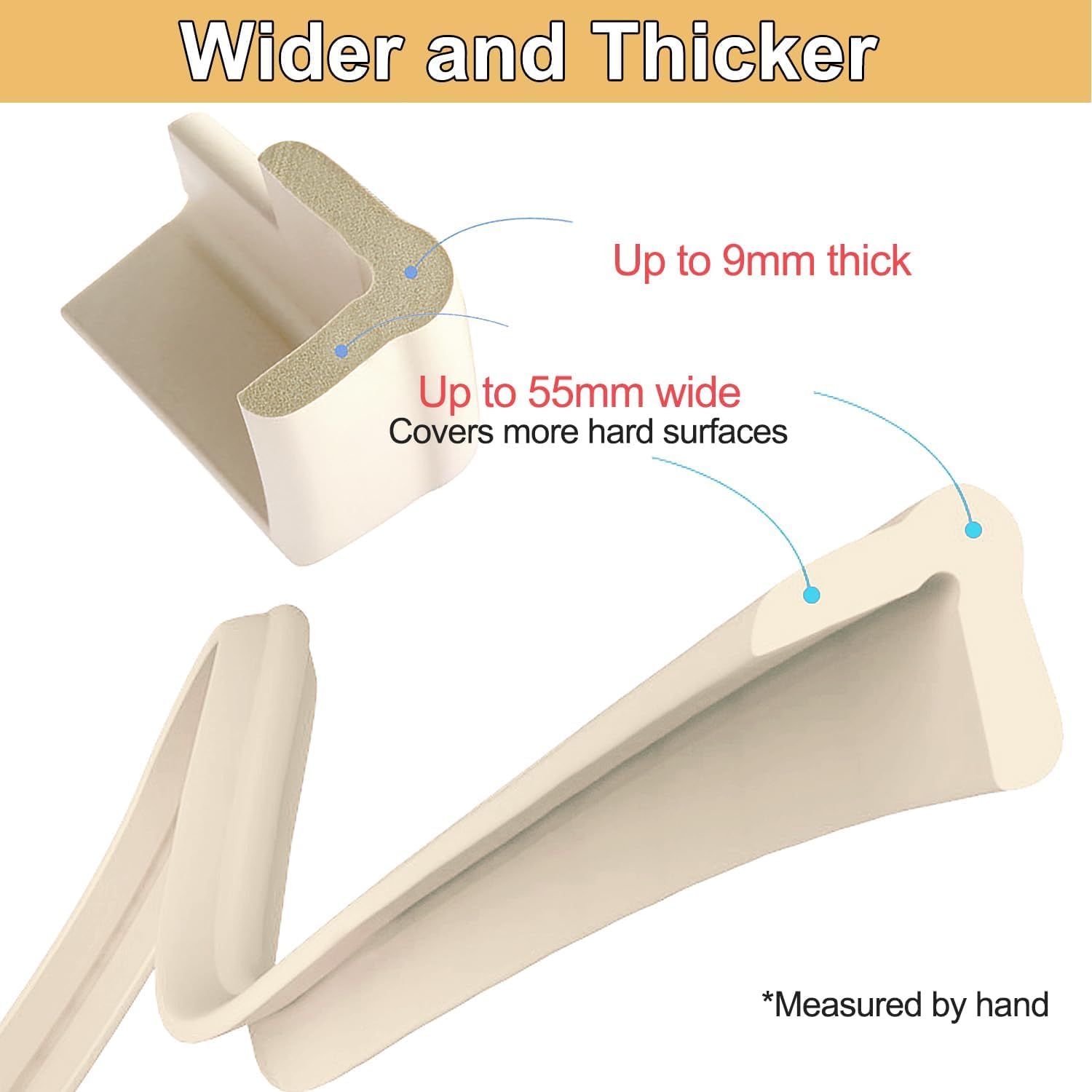 Detalle 2 de Baby Proofing Edge and Corner Protector, 20 ft