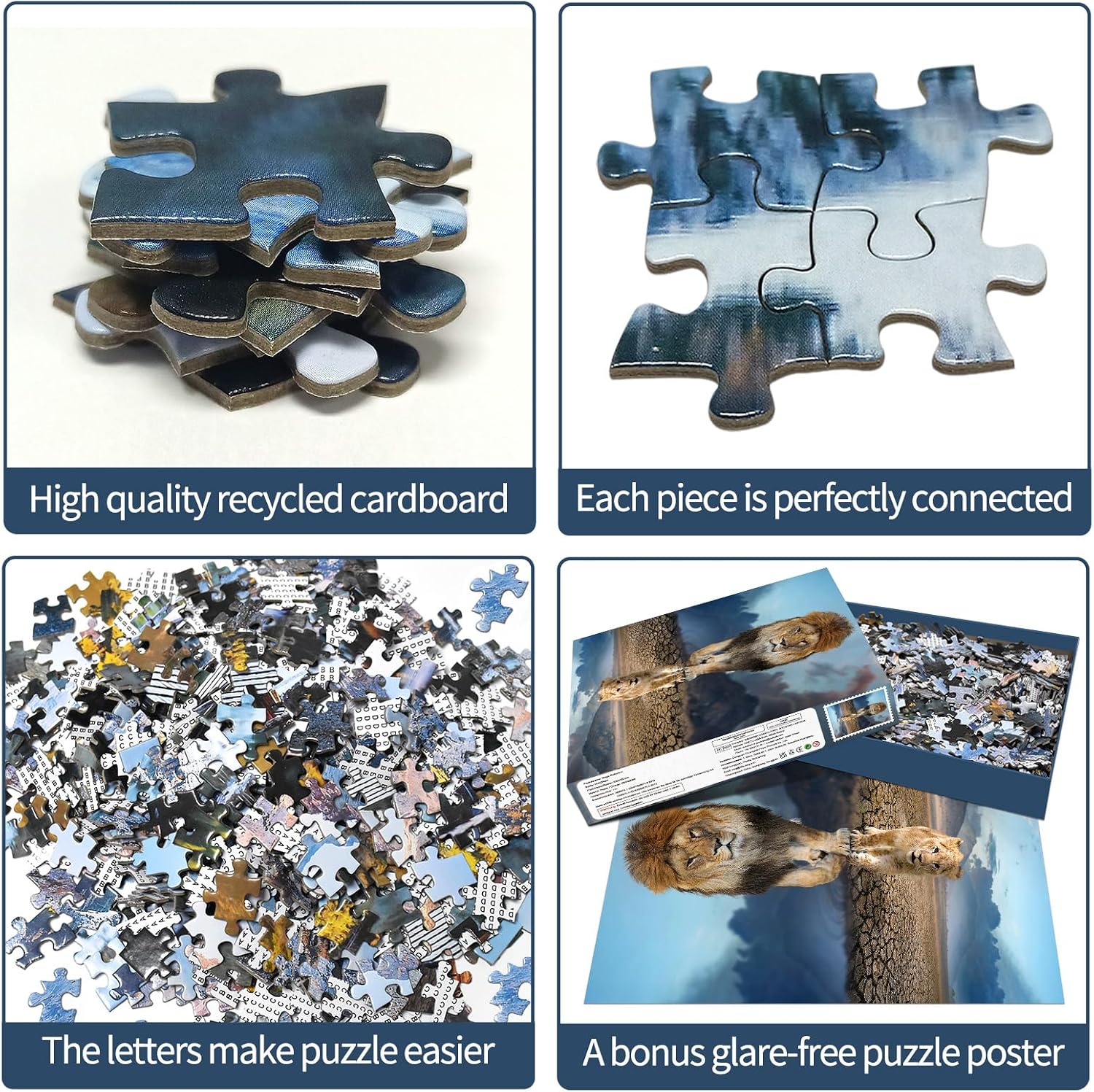 Detalle 2 de HUADADA 1000 Piece Jigsaw Puzzle