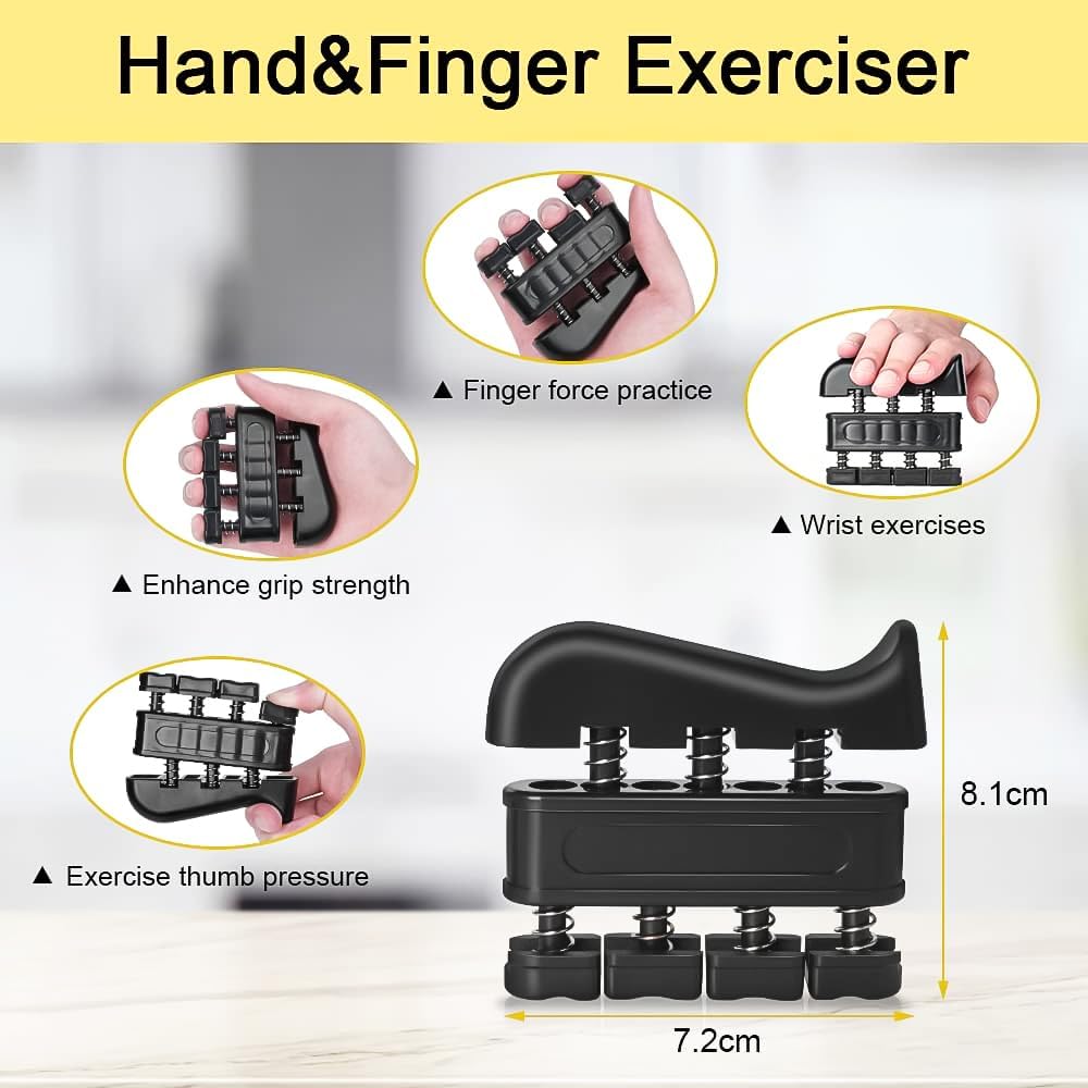 Thumbnail 5 de Vicloon handgreeptrainingsset, 5-delig met verstelbare weerstand van 5 tot 60 kg