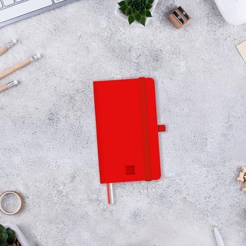 Thumbnail 1 de Finocam Cuaderno Nexo tapa dura rojo, 72 hojas 📒