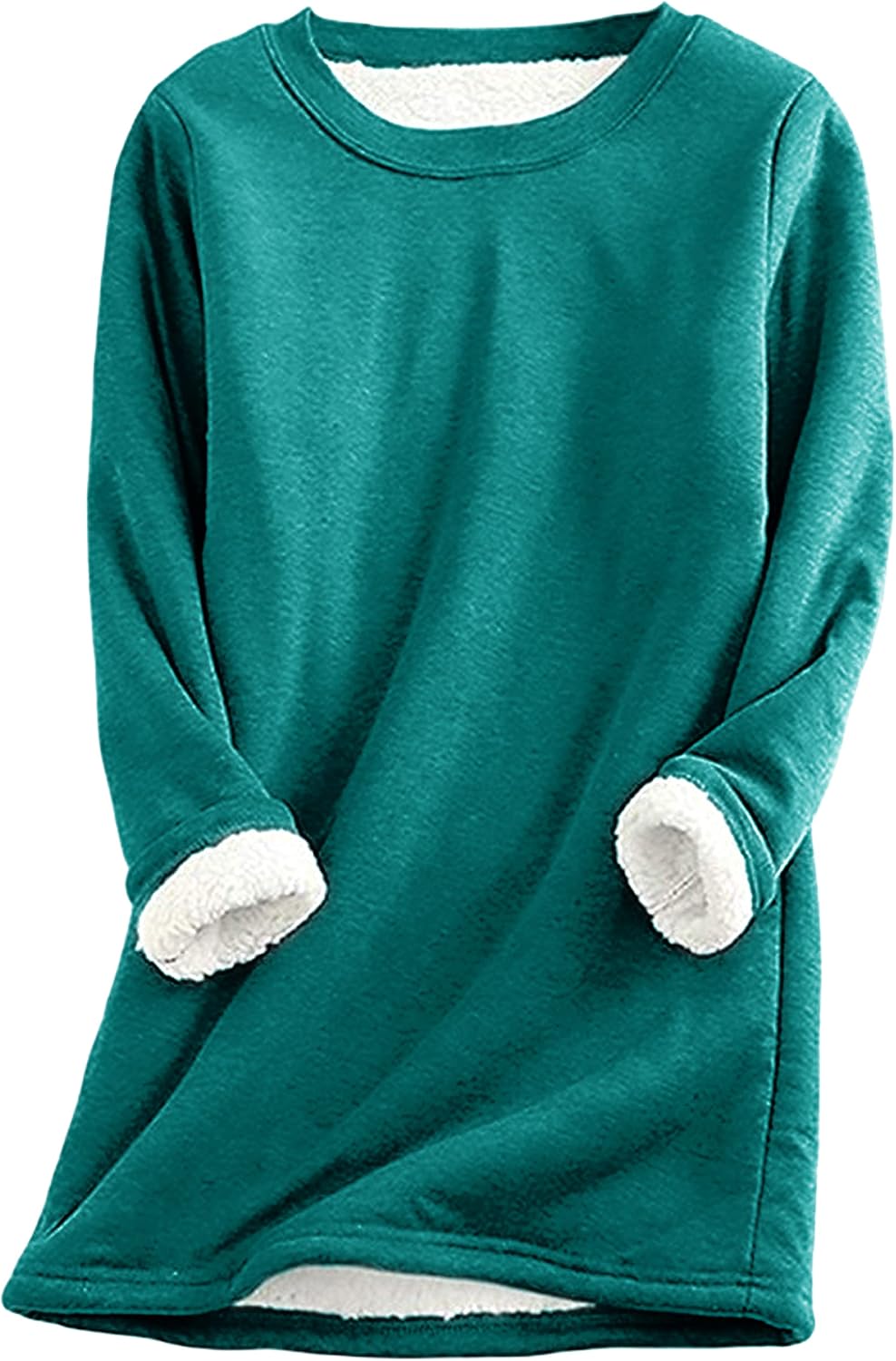 Thumbnail 5 de Yeokou Women Sherpa Fleece Sweatshirt