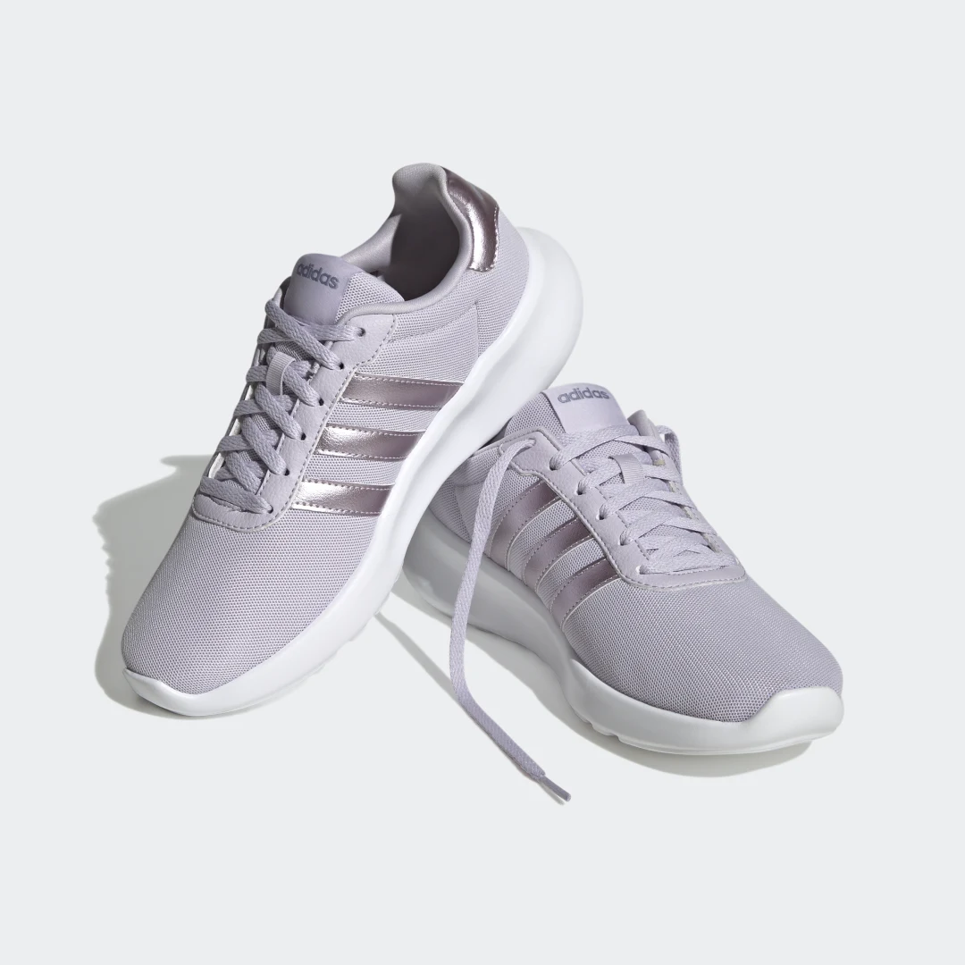 Detalle 2 de Adidas Lite Racer 3.0: Zapatilla versátil en violeta para uso diario