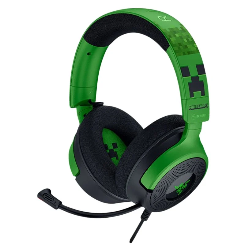 Detalle de Razer Kraken V4 X Minecraft Edition 7.1 RGB