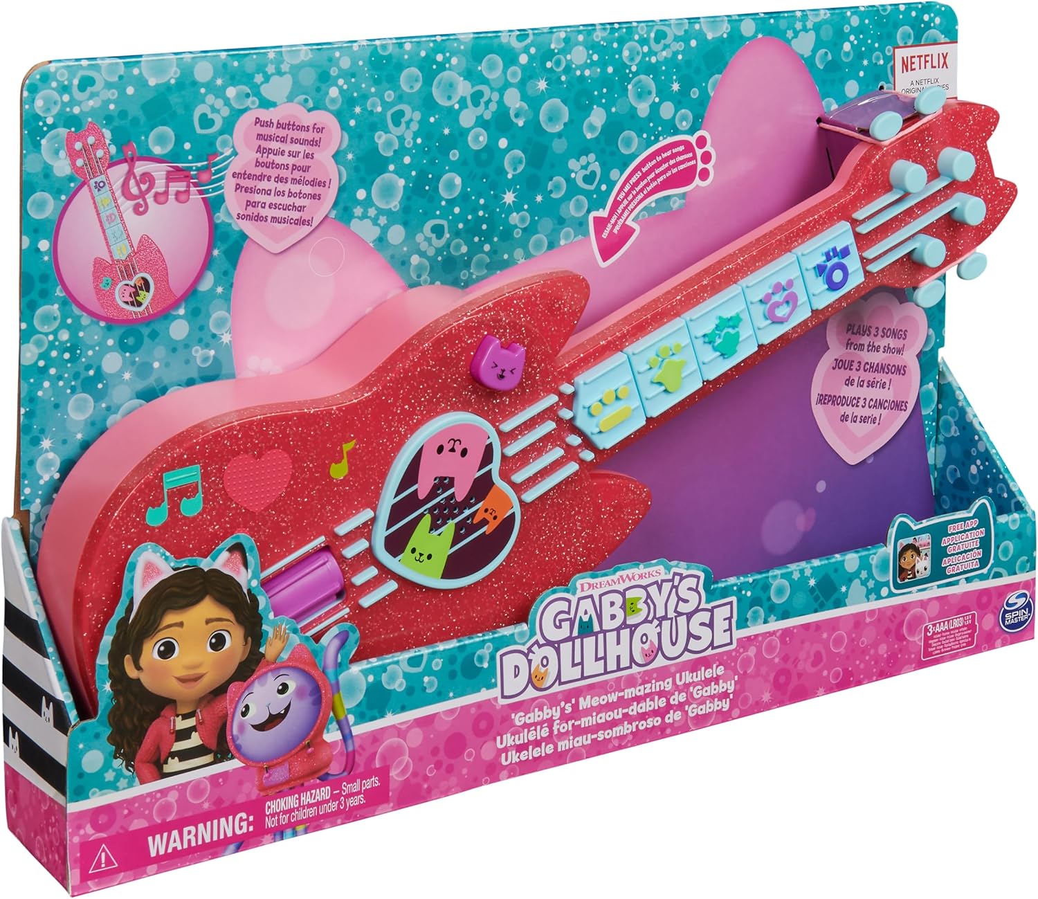 Thumbnail 1 de Gabby und das magische Haus – Gabby Dollhouse Interaktive Ukulele