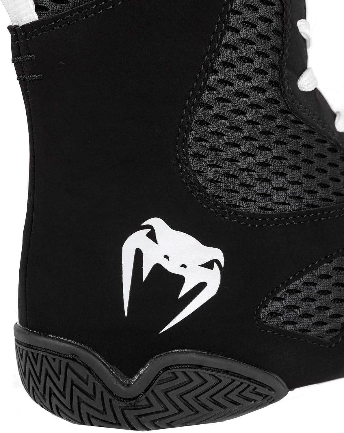 Detalle 2 de VENUM Contender Boxing Shoes, Lightweight Mid-Cut with Honeycomb Mesh