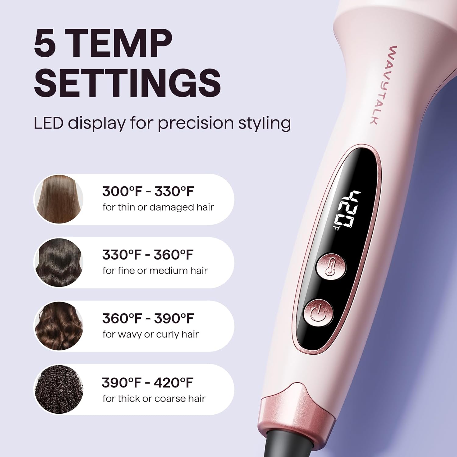 Thumbnail 4 de Wavytalk 1.5" Heated Round Brush