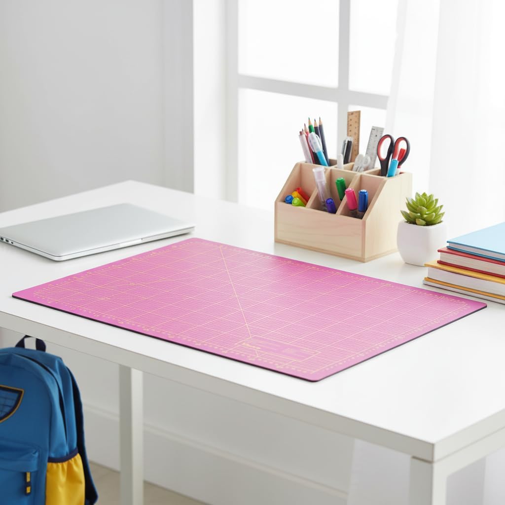 Thumbnail 5 de Schneidematte Violett Pink (90x120 cm), 3-lagig, selbstheilend – A0 Schneideunterlage fürs Basteln