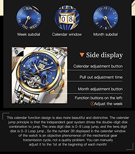 Detalle 2 de OLEVS Automatic Watch 41mm