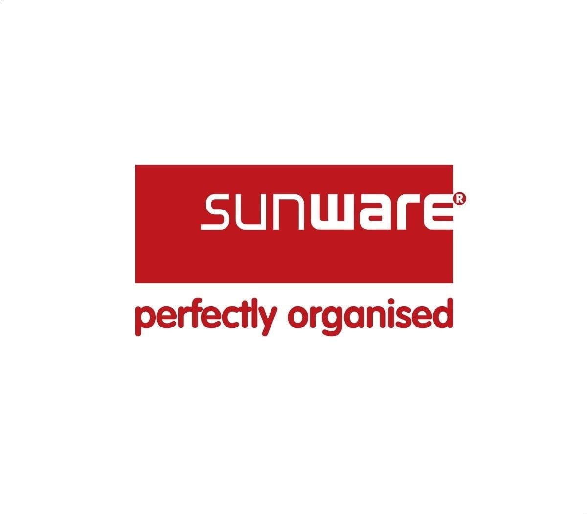 Detalle 2 de Sunware Q-line Scatola Lucidascarpe 6L – Box per Cura delle Scarpe con Inserto, Nero Metallizzato 30x20x14,5 cm