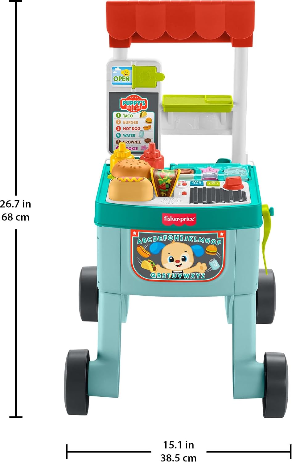 Thumbnail 5 de Fisher-Price 4-in-1 Snack Cart Walker