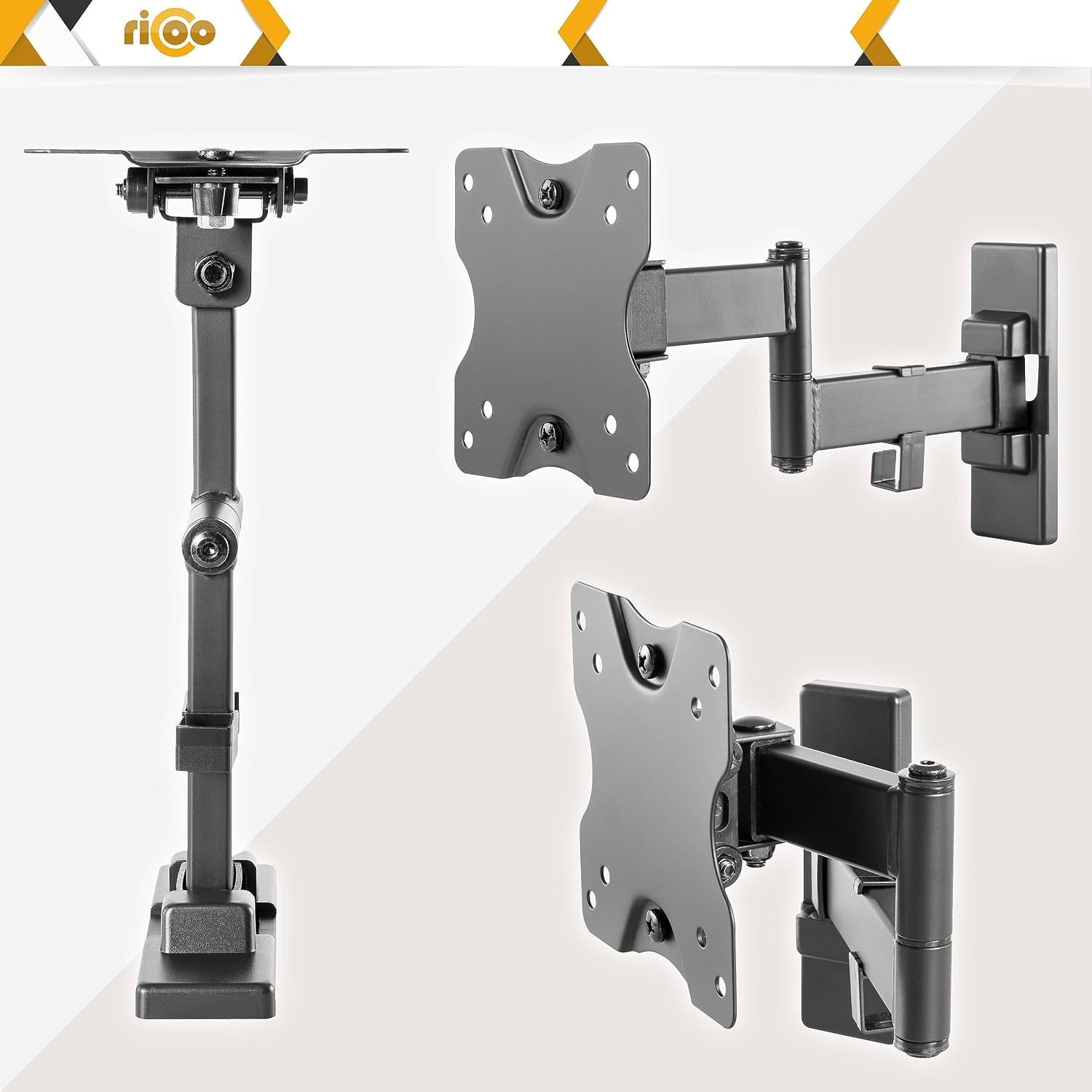 Detalle 2 de RICOO S5011 Support écran 33-68 cm